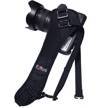 Ιμάντας κάμερας Focus F-1 Γρήγορης αποδέσμευσης Ζώνη ταχείας απελευθέρωσης με ιμάντα λαιμού με ιμάντα ώμου για αξεσουάρ φωτογραφιών Canon Nikon Sony Pentax Olympus