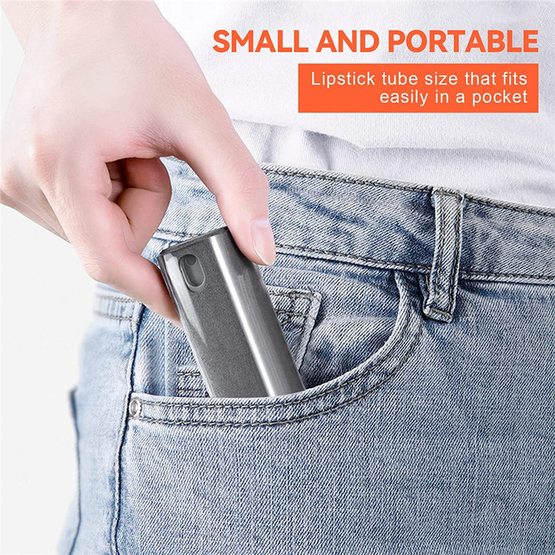 2 u 1 sprej za čišćenje ekrana telefona Računalo Alat za uklanjanje prašine s ekrana mobilnog telefona Krpa od mikrovlakana za iPhone iPad GoPro kamera