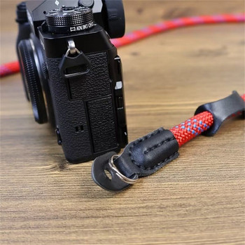 Каишка за каишка за фотоапарат Leica Sony Micro Single Camera Каишка за врата Fuji Xt5 Xh2 Каишка за ремък Каишка за китка