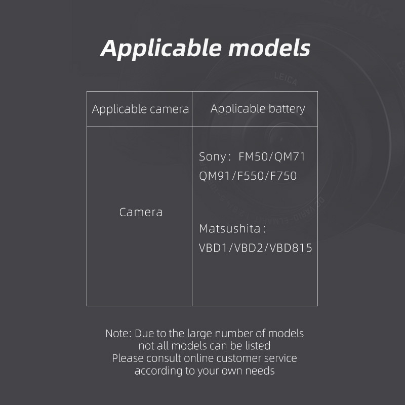 S kabelom AC brzi punjač baterija za Sony NP F770 F750 F570 F550 F530 NP F970 F960 F950 F930 NP-FM50 FM500H NP-QM71D punjač