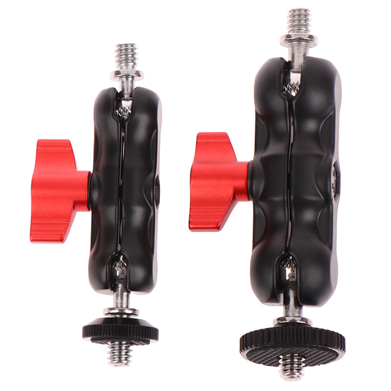 Držač za obuću s dvostrukom kuglastom glavom, univerzalna čarobna ruka s malom kuglastom glavom za monitor Magic Arm za Sony A7S3/Canon dodatke za fotoaparate