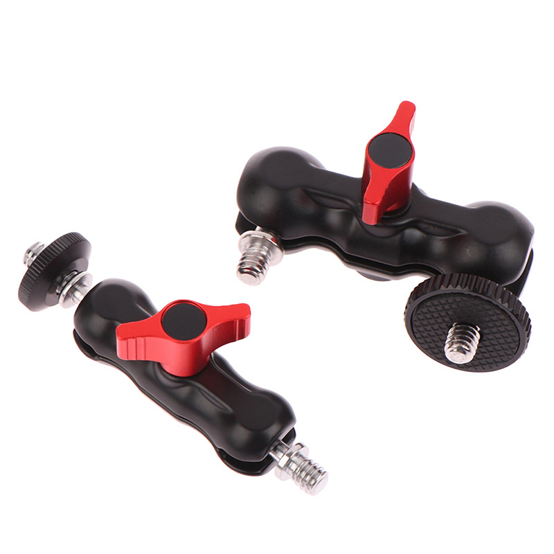 Držač za obuću s dvostrukom kuglastom glavom, univerzalna čarobna ruka s malom kuglastom glavom za monitor Magic Arm za Sony A7S3/Canon dodatke za fotoaparate