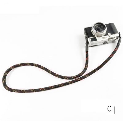 Najlonski raznobojni konop Kamera Kaiš za remen oko vrata i ramena za Mirrorless Digital Leica Canon Fuji Nikon Olympus Pentax Sony fotoaparat