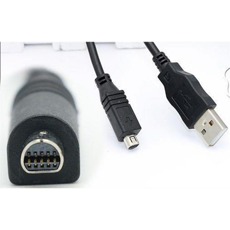 Prijenosna kamera USB na 10P adapterski kabel DV kabel za prijenos podataka adapter pretvarač kamkorder zamjena za Sony SR7E