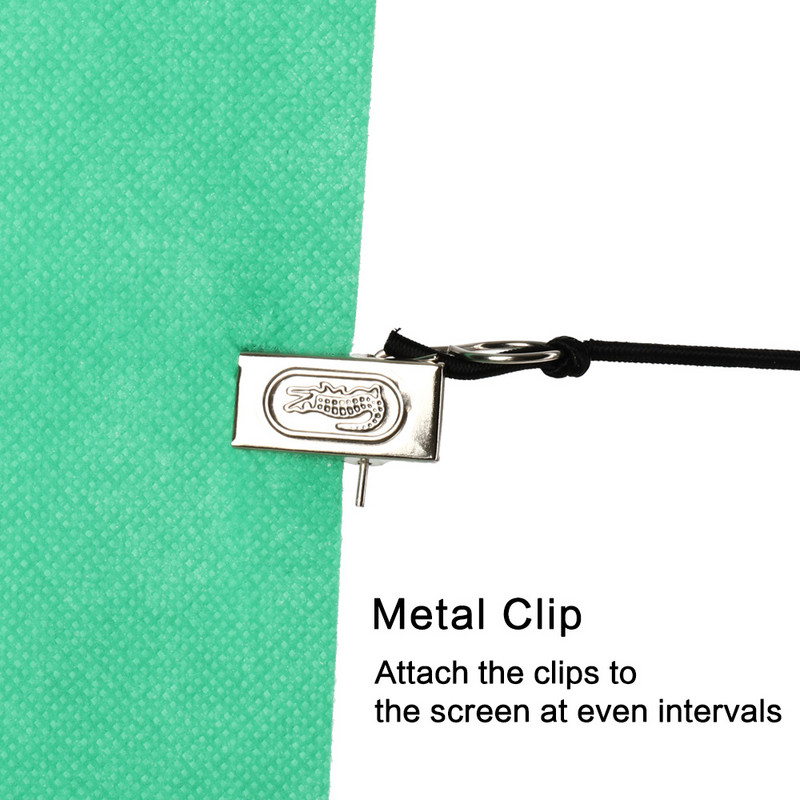 Pozadina za fotografije, bočne kopče za foto studio Vedio, paket stezaljki od 8 komada