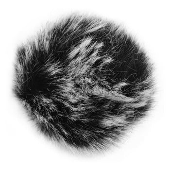 Μικρόφωνο με κλιπ Lavalier Παρμπρίζ Furry Windshield Mic Muff Συμβατό με Boya M1 και άλλα μικρόφωνα με τα περισσότερα πέτο