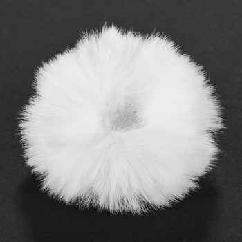 Μικρόφωνο με κλιπ Lavalier Παρμπρίζ Furry Windshield Mic Muff Συμβατό με Boya M1 και άλλα μικρόφωνα με τα περισσότερα πέτο