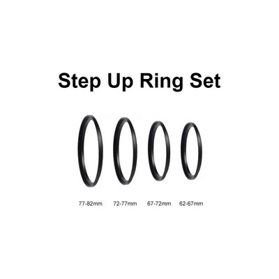 4 PAKETA Filteri Step Up/Down prstenovi Adapter 49-82mm/82mm-49mm filter prstenovi objektiva Dodatak za SLR fotoaparate