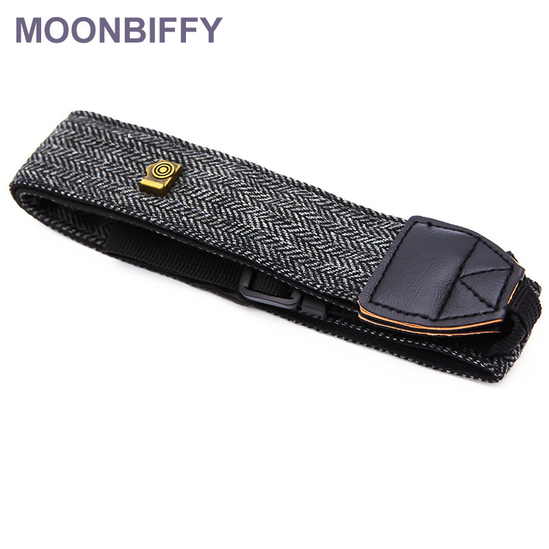 Fényképezőgép váll nyakpánt vászon fényképezőgép váll nyakszíj Nikonhoz Canonhoz Sony DSLR fényképezőgéphez