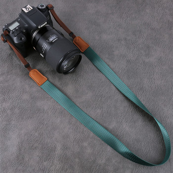 Ζώνη με νάιλον λουράκι κάμερας 135 cm για φωτογραφικές μηχανές Nikon Canon Sony Ιμάντες λαιμού ώμου για κάμερες Slr