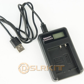 DSLRKIT DMW-BLG10 BLG10E DMW-BLE9 USB зарядно за Panasonic DMC-GX7 GF6