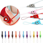 Mobiiltelefoni kaelaketi rihmad Kaamera rihm pööratav mobiilne võtmehoidja DIY riputusnöör iphone jaoks Samsung Galaxy S7 S8 edge