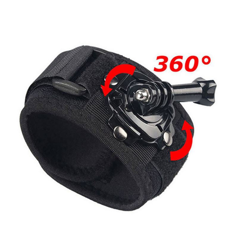 Akciókamera csuklópánt öv Gopro Hero 10/9/8/7/6/5-hez Base Hero10/9/8 forgatható akciókamera fix csuklópánttal