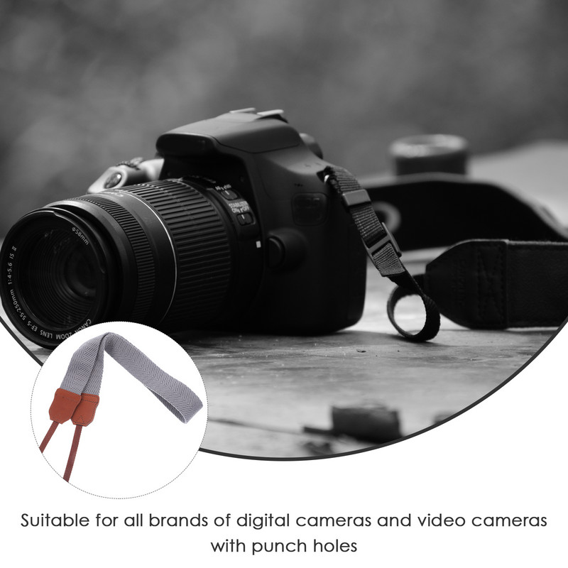 Cureaua de țesut cu cureaua pentru camera de fotografiat