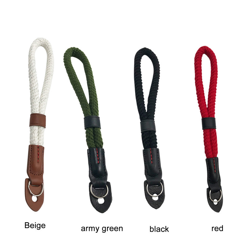 Univerzalna vrpca za ruke Putna podesiva dužina Okruglo uže Remen za ručni zglob Lako se postavlja Pojas Prijenosni Mekani za fotoaparat Izdržljiv na otvorenom