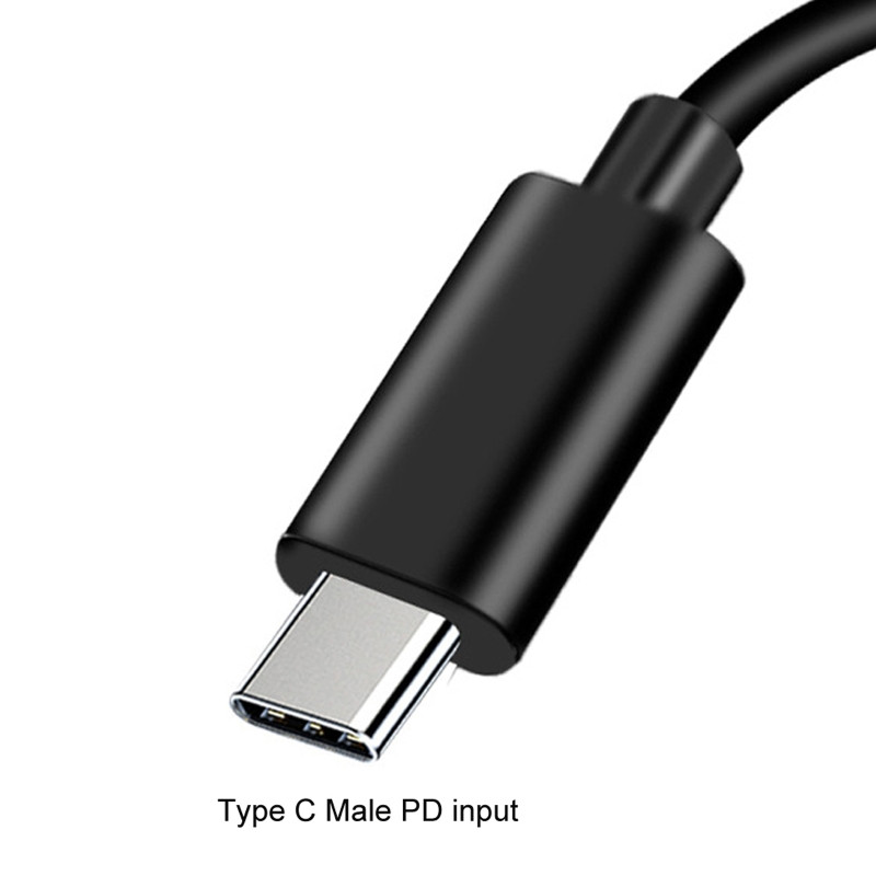 USB C/Type-C PD la 12V 3,5x1,35mm 4,0x1,7mm Cablu de alimentare pentru difuzoare router wireless Laptop Lumină de masă Accesorii de alimentare