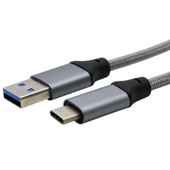 USB C към USB 3.0 кабел за данни и бързо зареждане с оплетка за таблет мобилен телефон за Samsung xiaomi huawei