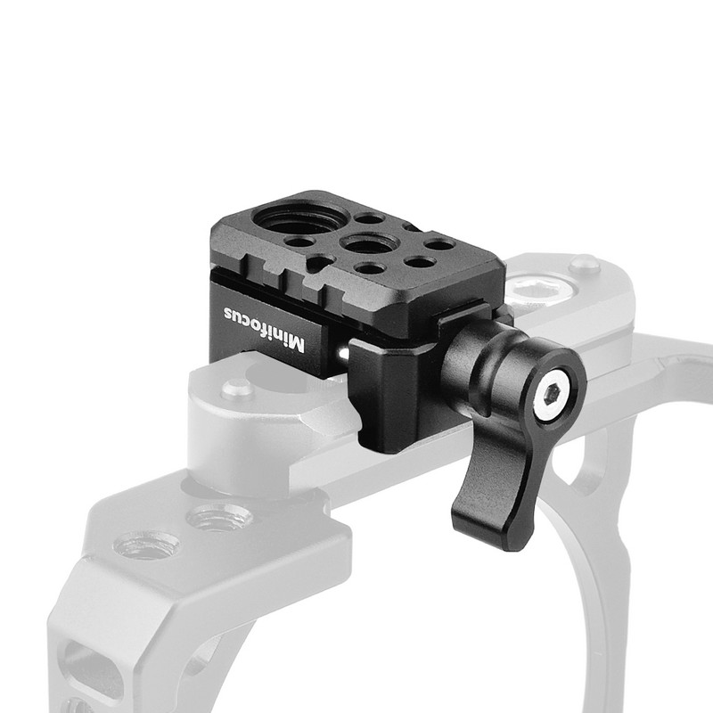 NATO stezaljka Quick Release NATO rail stezaljka s 1/4 3/8 navojem ARRI Lociranje za video svjetlo Mikrofon Podrška za monitor Magic Arm