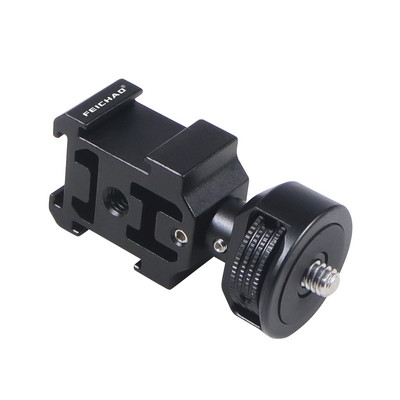 Kamera od legure aluminija Hot Shoe Mount Adapter Video Trostruki Cold Shoe nosač za monitore Mikrofoni Studio Flash Light Video