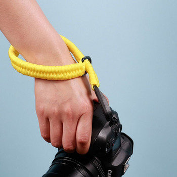 Σύνδεσμος ιμάντα κάμερας Λουράκι καρπού Αντικατάσταση βραχιολίου κάμερας γρήγορης αποδέσμευσης χειροποίητο πλέγμα νάιλον