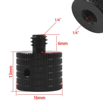 1/4" 3/8" 5/8" M8 M6 isane-emane keermega kruvikinnitus muunduri adapter mikrofoni kronsteini statiivi plaadiga peegelkaamera tarvikud