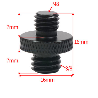 1/4" 3/8" 5/8" M8 M6 isane-emane keermega kruvikinnitus muunduri adapter mikrofoni kronsteini statiivi plaadiga peegelkaamera tarvikud