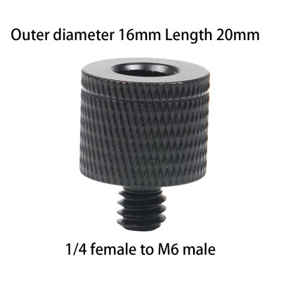 1/4" 3/8" 5/8" M8 M6 isane-emane keermega kruvikinnitus muunduri adapter mikrofoni kronsteini statiivi plaadiga peegelkaamera tarvikud