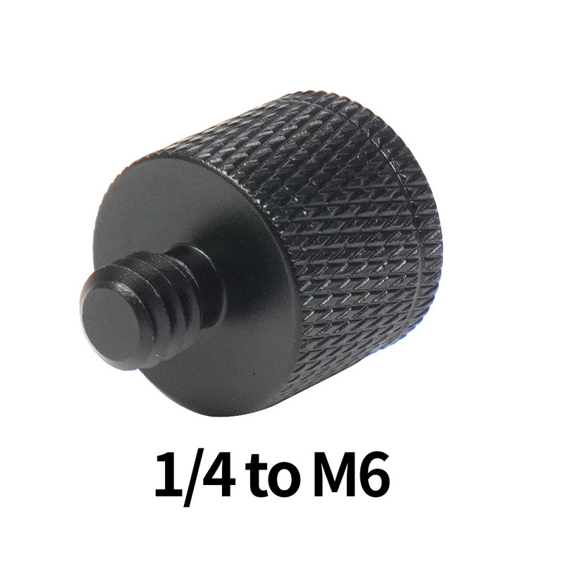 1/4" 3/8" 5/8" M8 M6 isane-emane keermega kruvikinnitus muunduri adapter mikrofoni kronsteini statiivi plaadiga peegelkaamera tarvikud