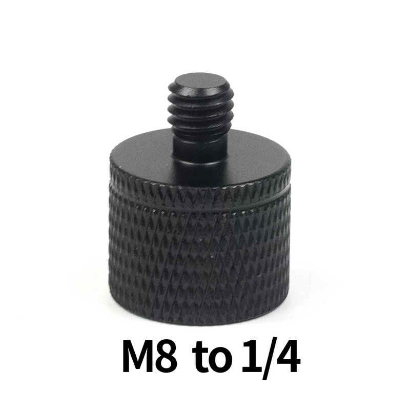 1/4" 3/8" 5/8" M8 M6 isane-emane keermega kruvikinnitus muunduri adapter mikrofoni kronsteini statiivi plaadiga peegelkaamera tarvikud