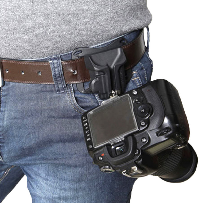 Fényképezőgép dereka akasztó gyors vállpánt derék övcsat gomb rögzítő kapocs Könnyű, gyors betöltés DSLR fényképezőgépekhez
