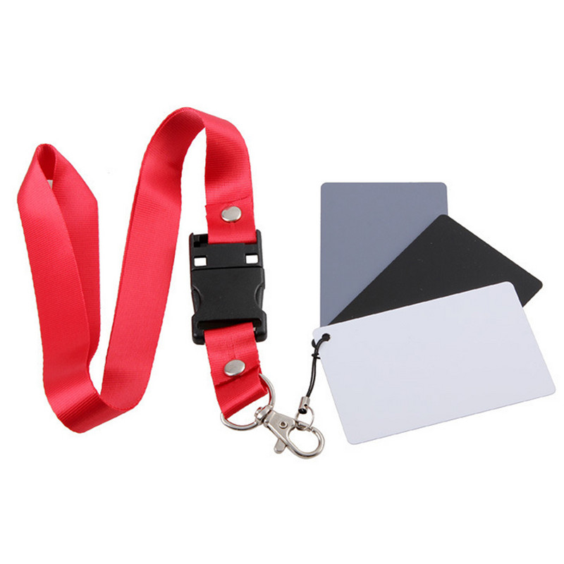 LXH zseb és nagy méretű szürke kártya fényképezés DSLR-hez és filmes prémium expozíciós fényképező kártyakészlethez, fekete fehér és 18% szürke kártya