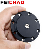 Suport pentru încălțăminte Placă metalică Suport pe perete 1/4 3/8 inch Suport adaptor trepied cu filet pentru webcam proiector Monitor Lumină Flash Cameră DSLR