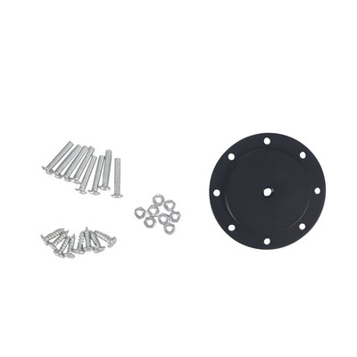 Suport pentru încălțăminte Placă metalică Suport pe perete 1/4 3/8 inch Suport adaptor trepied cu filet pentru webcam proiector Monitor Lumină Flash Cameră DSLR