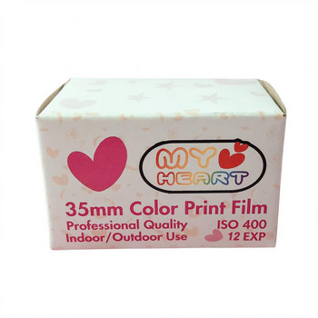 12 части 400-градусов цветен филм Ретро филм за любима Любов Негативен филм 35 мм Негативен филм за фотоапарат Комплекти за фото студио
