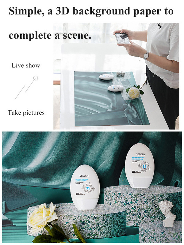 Karšta fotostudija fotografijos rekvizitai Fonas Fotofonai Fono popierius Maistas Kosmetika Fotosesijos Fotoskambučio priedai