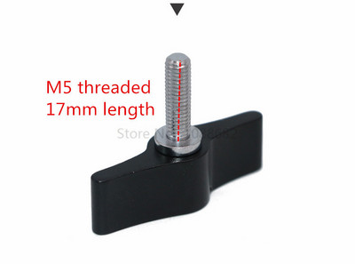 Jadkinsta M5 apa menetes 17 mm-es hosszú forgógombos állítható kar csavaros adapter DJI Ronin-M Gimbal stabilizátor fogantyújához