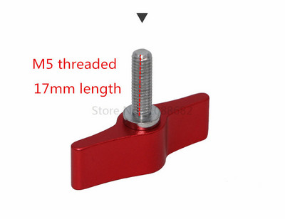 Jadkinsta M5 apa menetes 17 mm-es hosszú forgógombos állítható kar csavaros adapter DJI Ronin-M Gimbal stabilizátor fogantyújához