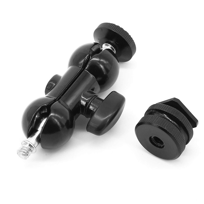 BFOLLOW topelt kuulpeaga mini magic käe klambri kinnitus kaamera DSLR-monitori Gopro tahvelarvuti mobiilse hoidiku kronsteini videostuudio jaoks