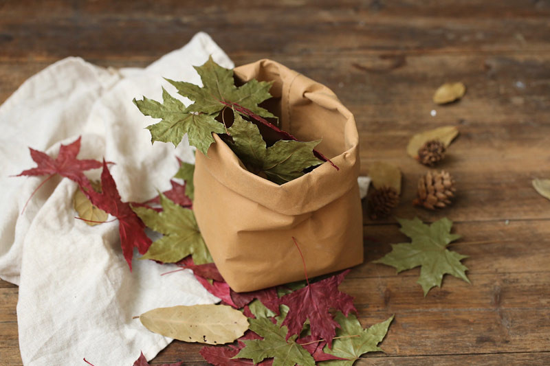 Prirodni javorov list Suho lišće Jesen Jesen Lišće Crvena Izvorna boja za rekvizite za fotografiranje Dodaci za foto studio Dekoracija