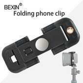 Telefonihoidja seeria mobiilitugi statiivi kinnitusadapter nutitelefoni alus telefoniklamber Selfie Stick Statiivi mobiiltelefoni jaoks