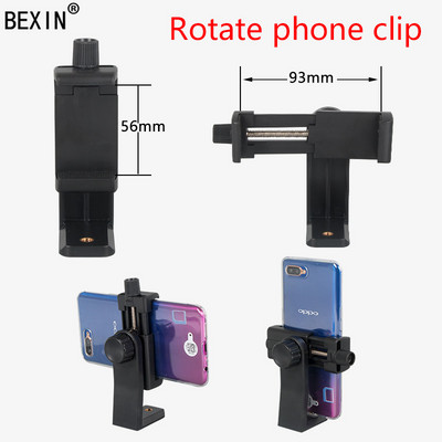 Telefonihoidja seeria mobiilitugi statiivi kinnitusadapter nutitelefoni alus telefoniklamber Selfie Stick Statiivi mobiiltelefoni jaoks