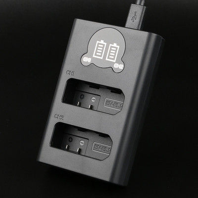 NP-FZ100 NP FZ100 NP-FW50 NP FW50 LP-E6 LP E6 LP-E17 LP E17 EN-EL14 EN EL14 EN-EL15 EN EL15 Dual LED Punjač baterije za fotoaparat