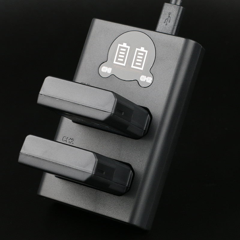 NP-FZ100 NP FZ100 NP-FW50 NP FW50 LP-E6 LP E6 LP-E17 LP E17 EN-EL14 EN EL14 EN-EL15 EN EL15 Dual LED Punjač baterije za fotoaparat