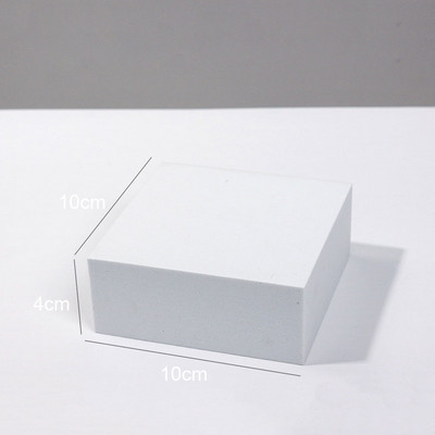 Cuburi albe Recuzită pentru fotografie Material pentru fotografiere de masă 3D Decorare de fundal Poze Fotografie pentru bijuterii Jucărie Cosmetică