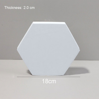 Cuburi albe Recuzită pentru fotografie Material pentru fotografiere de masă 3D Decorare de fundal Poze Fotografie pentru bijuterii Jucărie Cosmetică