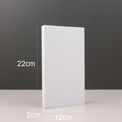 Cuburi albe Recuzită pentru fotografie Material pentru fotografiere de masă 3D Decorare de fundal Poze Fotografie pentru bijuterii Jucărie Cosmetică