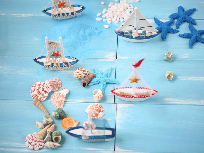 Izvrsni ukrasi Prirodne školjke Simulacija školjke Smola Morska zvijezda Plavi pijesak Plaža Zanat za foto pozadinu Rekviziti za fotografije