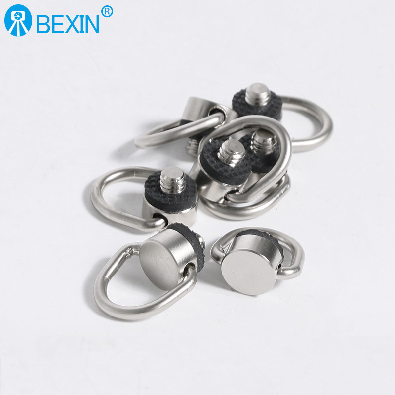 DSLR-rihma kruvi d rõngaga kaamera kruvikinnitus 1/4-tolline kiirkinnitusplaat Kruvi kaamera tarvikute jaoks (adapter kingituseks)