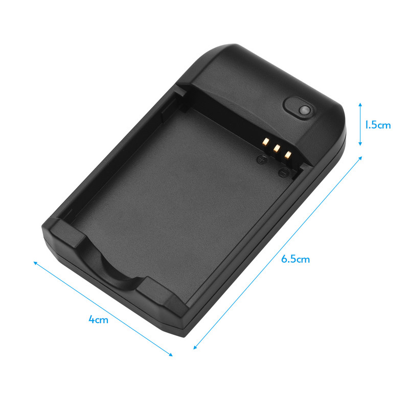 NP-6L punjač baterija s LED svjetlosnim indikatorom + 2 kom NP-6L baterije 3,7 V 700 mAh s USB kabelom za punjenje