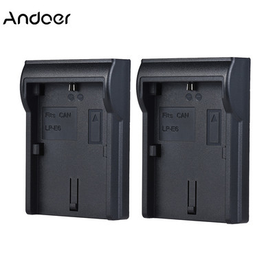 Andoer 2pcs DMW-BLF19E Battery Plate for Neweer Andoer Dual/Four Channel Battery Charger for Nikon Sony Canon